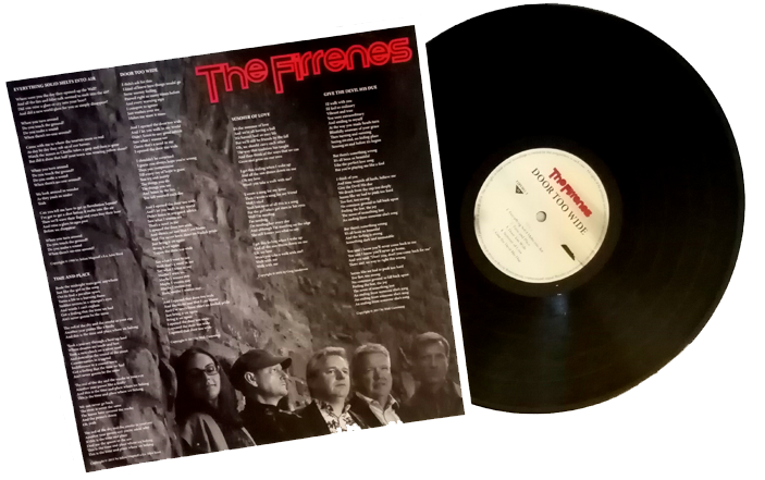 Hear 'Door Too Wide' - rock/pop album by British band The Firrenes