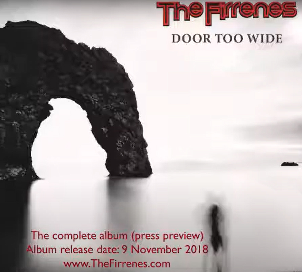 Preview the complete album 'Door Too Wide' by Scottish rock band The Firrenes.
